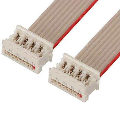 Cable a nastro da 6 a 24 pin 2.54mm UL2651 Cable a nastro IDC bianco