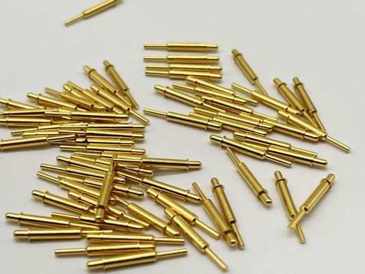 Connettore di pin Pogo a forza molla con altezza di lavoro di 4,9 mm