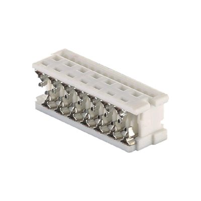 Cable a nastro da 6 a 24 pin 2.54mm UL2651 Cable a nastro IDC bianco