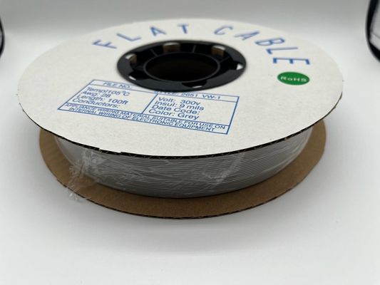 4 pin - 64 pin Cable piatto personalizzato Pitch grigio 1,27 mm Cable a nastro 76,5 M/roll
