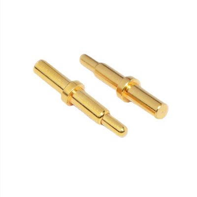 10.65mm Pin di ottone a molla SMT Tipo Pogo Placcato in oro Per connessioni a temperatura