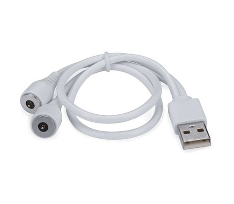 Cable di ricarica ad alta corrente 3.0a USB 2 pin Adaptatore di carica circolare Magnetico Pogo Pin