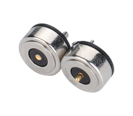 50mohm Max Resistenza ai contatti Custom M812 Pogo Pin connettore di alimentazione magnetica per una lunga durata