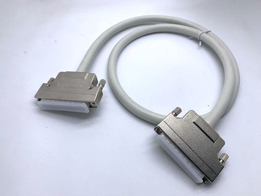 Cable di connettore SCSI grigio personalizzato 68 pin 100 pin Male Cable Ul20276 28awg Cable