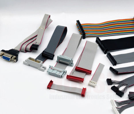 Assemblaggio di cavi piatti a nastro IDC UL2651 28AWG con conduttore di filo di rame stagnato