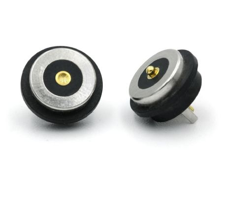 4p Magnetico Pogo Pin attraverso i fori Collegatori a molla connesse impermeabili