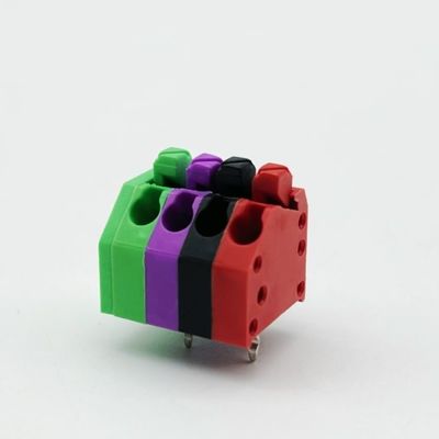 2.5mm 3.5mm Connettore di blocco terminale senza vite PCB Spring Terminal Blocks
