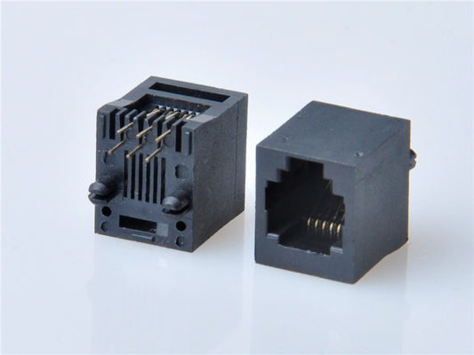 8p8c RJ45 connettore Ethernet 1x1 porte femminile RJ45 Jack senza magneti