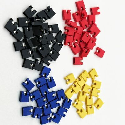 3A-5A 2.54mm Pitch Mini Jumper Altezza 6.0mm Rosso Blu Giallo Nero con tappo a forma aperta