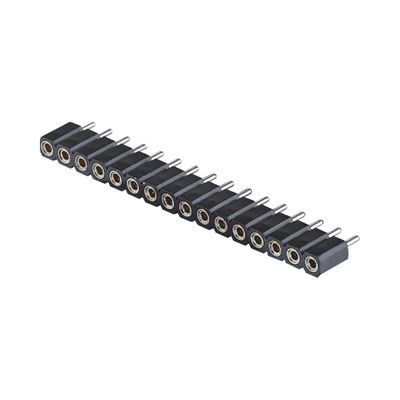 2.54mm Female Header Right Angle SMT SMD Single Row 1-40Pin PCB Connector