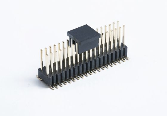 1.27mm Dual Plastic 2 - 100 Pin Header Connector H2.5mm DIP SMT Tipo PCB