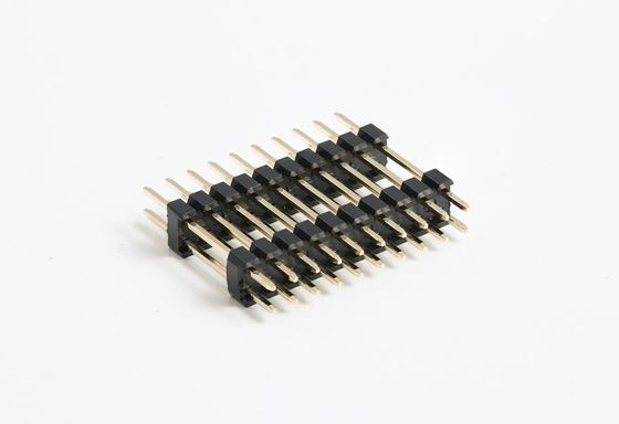 1.27mm Dual Plastic 2 - 100 Pin Header Connector H2.5mm DIP SMT Tipo PCB