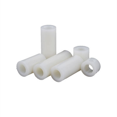 Stagno in plastica rotonda di nylon bianco per il montaggio attraverso buchi su schede di circuiti stampati