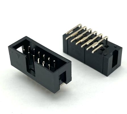 Connettore di intestazione della scatola ad angolo destro DIP PCB DC3 12 pin Intestazioni 2.54mm Pitch