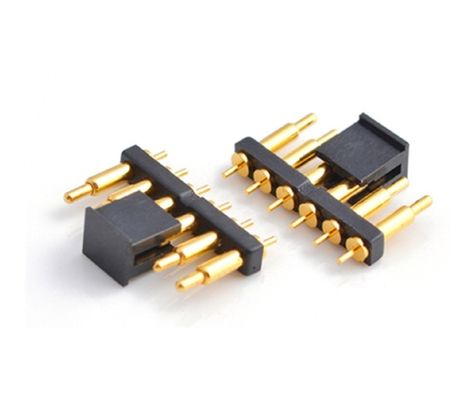 Custom 2.54mm Pitch Maschio 6 Pin 1.5mm PCB connettore connessione a molla Pogo Pin