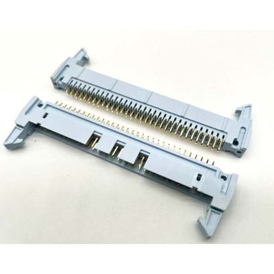 Connettore di cavo a tavola con testa di chiusura 2,54 mm con passo retto 64 pin IDC connessione maschile