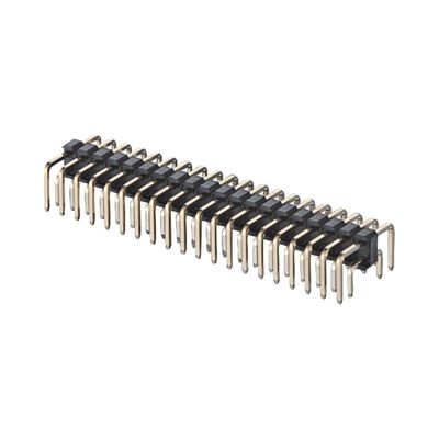 1.27mm Pitch Right Angle Board To Board connettore 2 - 50 pin connettore pin di testa in ottone