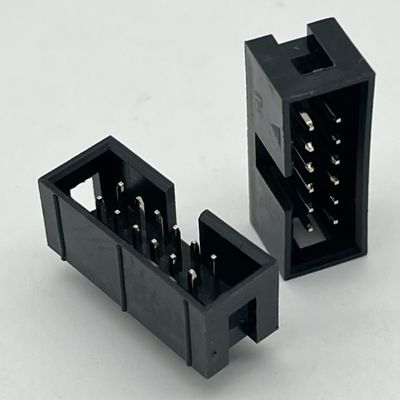 2.54mm Connessione di intestazione della scatola 12 pin IDC Intestazione della scatola 2x6p