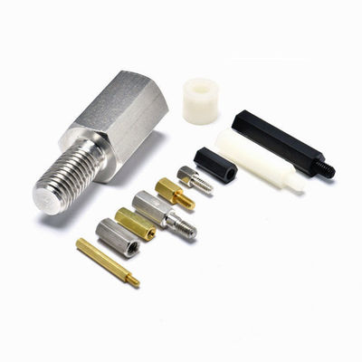 Maschio di ottone Spacer Studs con filo metrico interno esterno grovigliato Standoff personalizzato