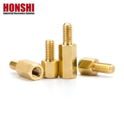 Dispositivi di separazione per circuiti stampati in ottone con filo di hexagon M2.5 M3 M6 Maschio Femminile