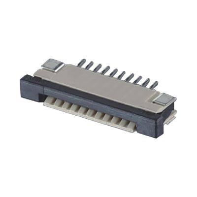 4 - 60 pin FPC Cable Connector 0,5 / 1,0 mm Pitch SMT ZIF DIP Tipo Top Bottom PA9T Plastica