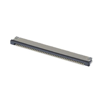 4 - 60 pin FPC Cable Connector 0,5 / 1,0 mm Pitch SMT ZIF DIP Tipo Top Bottom PA9T Plastica