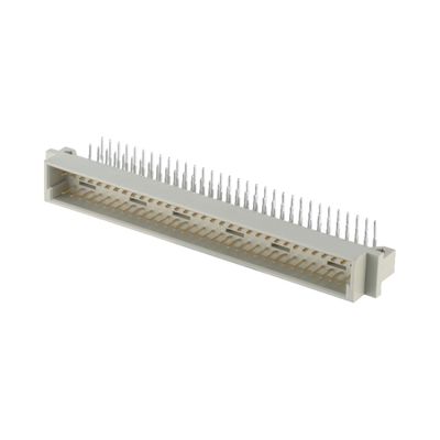 2.54mm DIN 41612 connettore 64 pin angolo destro pin femminile attraverso foro 3 fila connettore