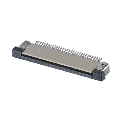 4 - 60 pin FPC Cable Connector 0,5 / 1,0 mm Pitch SMT ZIF DIP Tipo Top Bottom PA9T Plastica