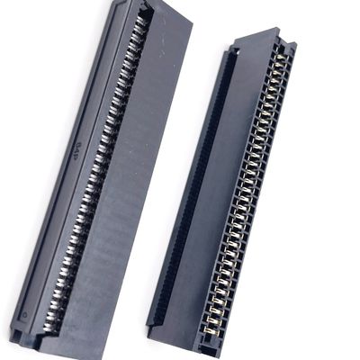 UL2651 28AWG card edge connector 10 - 64 pin ribbon cable connector 2,54mm pitch