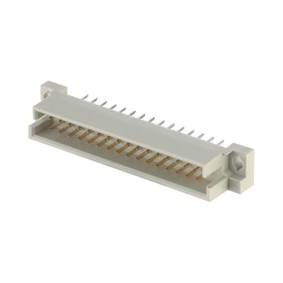 2x32P 2.54mm Din 41612 connettore 2 fila 64 pin maschio dritto attraverso buco immersione