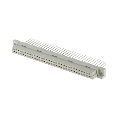 2x32P 2.54mm Din 41612 connettore 2 fila 64 pin maschio dritto attraverso buco immersione