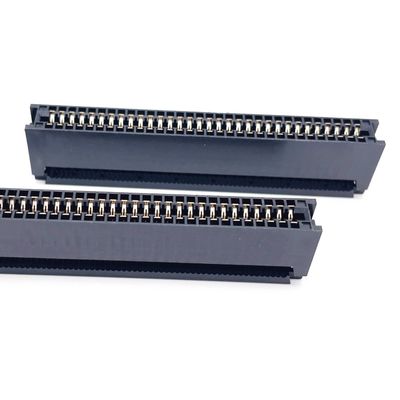 UL2651 28AWG card edge connector 10 - 64 pin ribbon cable connector 2,54mm pitch