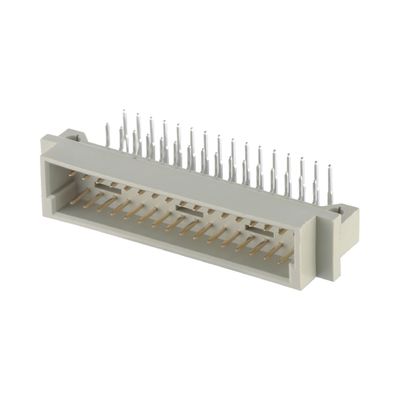 DIP Male Connector Din 41612 2.54mm attraverso foro 3 file di connettore PCB verticale