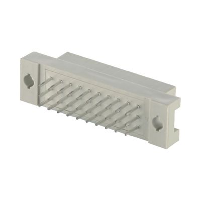 Din 41612 30 Pin angolo destro maschio Pins connettore attraverso foro 3 file PCB verticale
