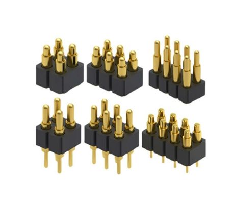 3.0 mm di passo 3 pin Placcato in oro SMT Tipo Automotive ottone Pogo Pin connettore per pcb
