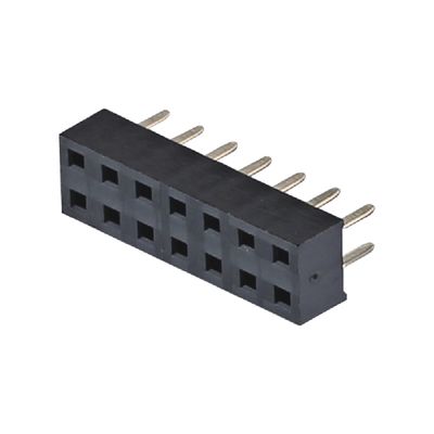 2.0mm H4.3 4.6mm Femminile Pin Header connettore angolo destro 90 gradi 2x2 2x40pin