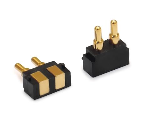 2.5mm 3 Pin Spring Loaded Pogo Pin Connector per applicazioni automobilistiche Voltaggio nominale 1A