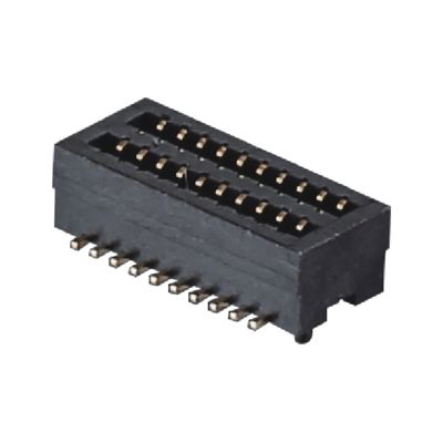0.8mm Pitch BTB Connector 10 - 100 Pin High Speed Male Connector Fosforo Bronzo