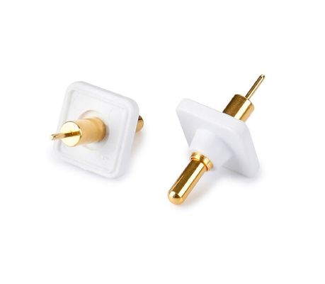 Maschio saldatore 9.5mm Pogo Pin Connector ottone 3.2mm altezza molla caricato in oro