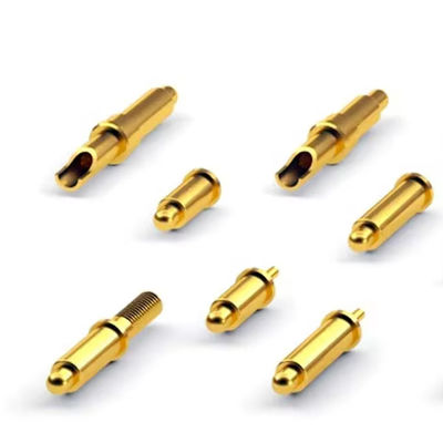 Adesivo laterale personalizzato per Pogo Pin SMT Tipo oro placcato per connettori Pogo Pin da 2,00 mm