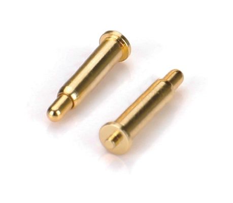 Connessione Pogo Pin in ottone dorato con forza di molla a doppia testa H6.0mm tipo Smd