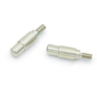 Maschio attraverso il tipo di buco di molla caricato Pin connettore di ottone Pogo Pin 120g forza di molla