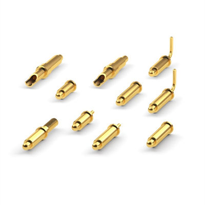 Alta potenza 9A batteria ottone POGO Pin connettore attraverso foro PCB pin a molla caricati