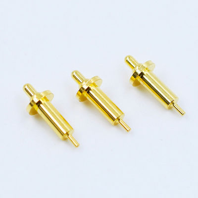 Personalizzazione 120g±20% Forza di molla DC12V Pin Pogo in ottone per il collegamento attraverso il foro