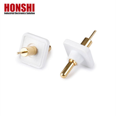 PCB Compatibile Custom 1Pin Through Hole Spring Loaded POGO Pin Connector