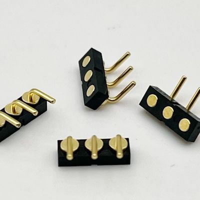 3p 2.54mm Fresco caricato donna Plunger palla Magnetico Pogo Pin connettore