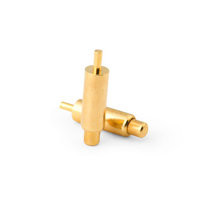 Connettore Pogo Pin placcato in oro ad alta precisione per PCB SMT SMD Corrente nominale 1.5A