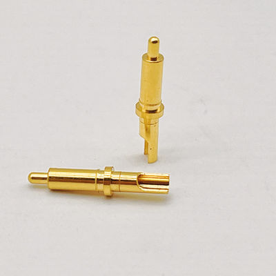 Connettore Pogo Pin ad alta corrente DC 12V Materiale di alloggiamento in lega di zinco caricato a molla