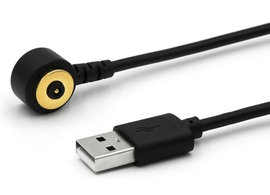 IP67 PCB impermeabile Femminile Pogo Pin Connector Cavo magnetico con rivestimento in oro e resistenza ai contatti massima di 50 mohm