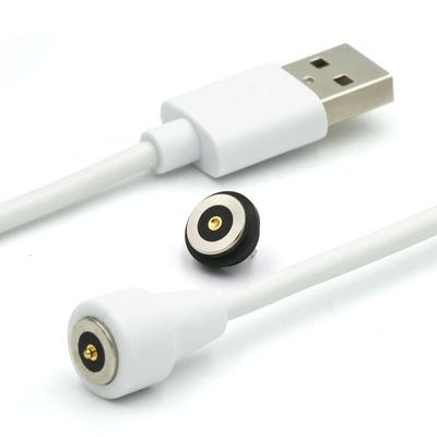 IP67 PCB impermeabile Femminile Pogo Pin Connector Cavo magnetico con rivestimento in oro e resistenza ai contatti massima di 50 mohm